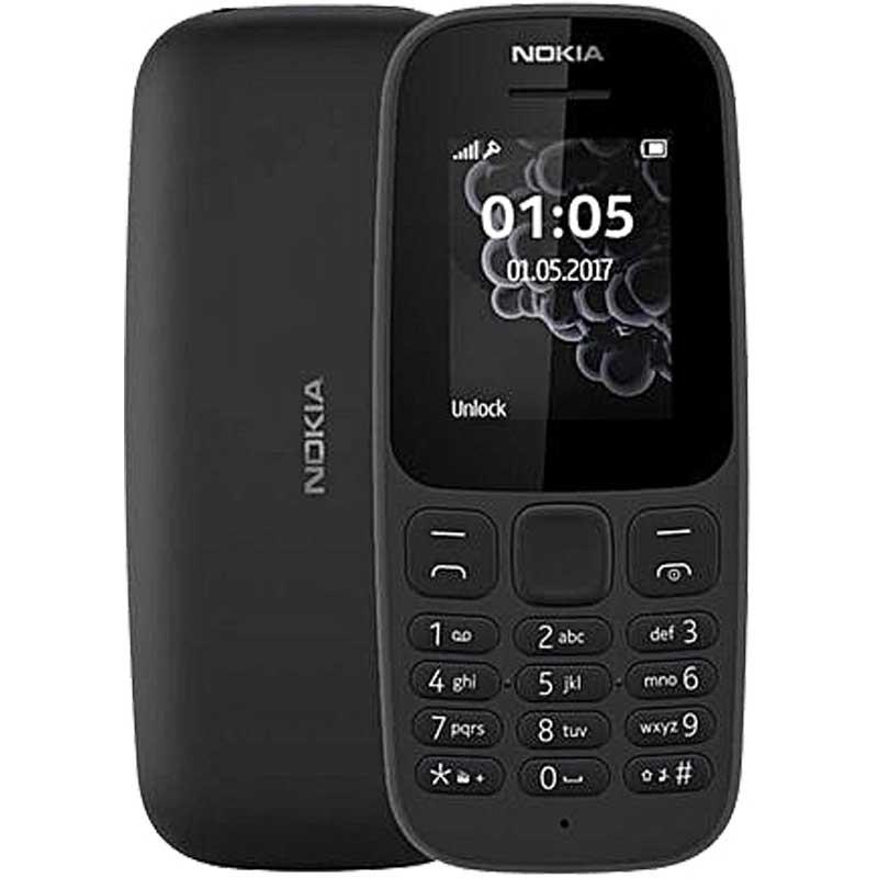 Nokia 105 Sim Free - Black