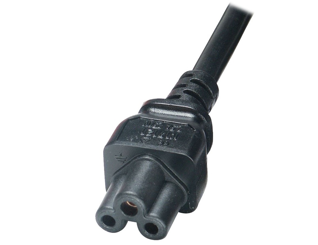 Cloverleaf (Type C5) 3-pin AC Mains Power Cords