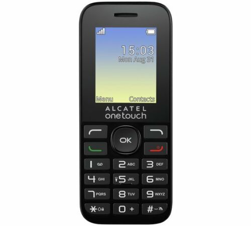 Alcatel One Touch 1016D SIM Free Black